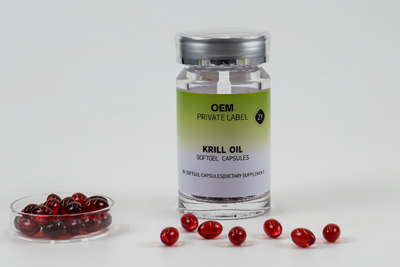 Krill Öl Weiche Kapsel
