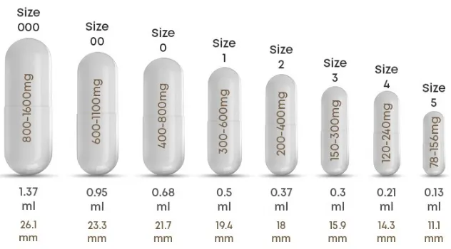 Kapseln 00 VS 0: Welche Größe passt zu Ihrer Supplement-Marke?